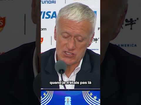 🙏 Didier Deschamps réagit à la célébration de Kylian Mbappé !