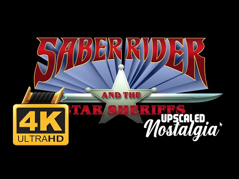 Saber Rider and the Star Sheriffs (1987) Intro | Remastered 4K Ultra HD. Upscale