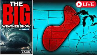 🔴 LIVE: Storms COOKING across Minnesota and Texas w/ STORM CHASER | The BIG Weather Show