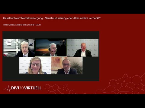 Symposium Gesetzentwurf Notfallversorgung – Neustrukturierung od. Altes anders verpackt (03.12.2020)