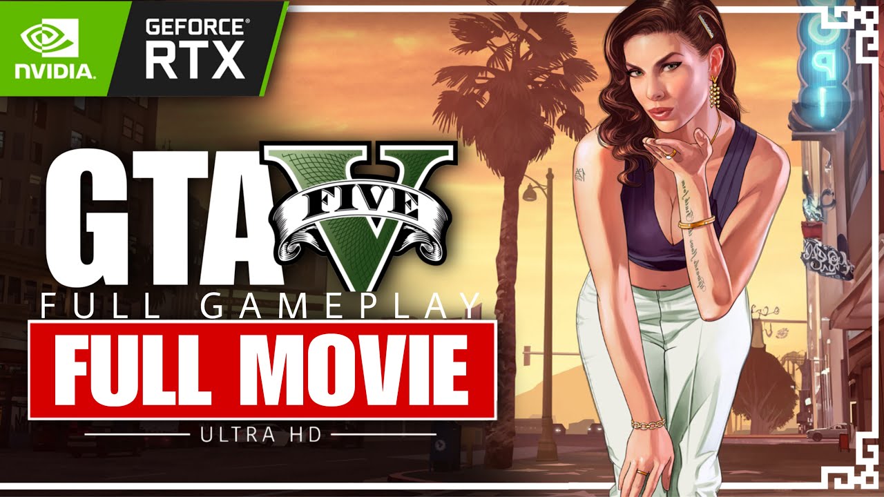GTA 5 - All Cutscenes (Full Game Movie) | 4K Ultra HD