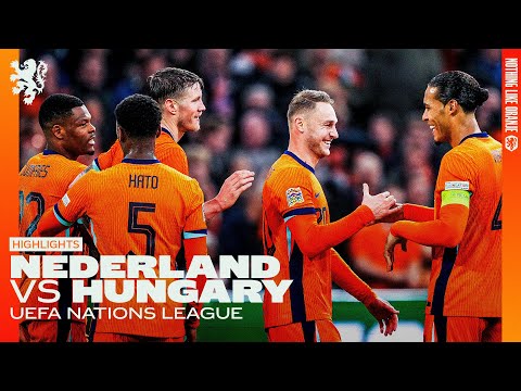 Qualified for the #NationsLeague QUARTER-FINALS! 💪 | Highlights Nederland - Hungary