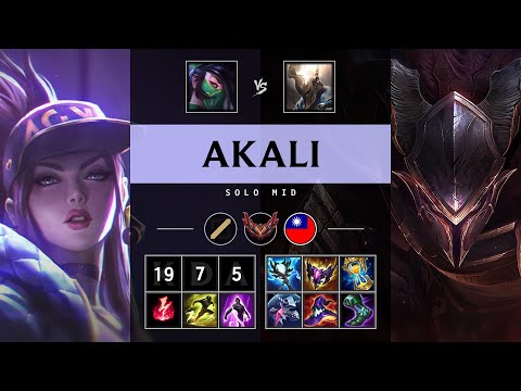 Akali Mid vs Pantheon - TW Grandmaster Patch 25.04