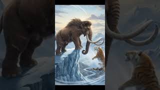 Epic Woolly Mammoth vs Saber Tooth Tiger | Prehistoric viral Short