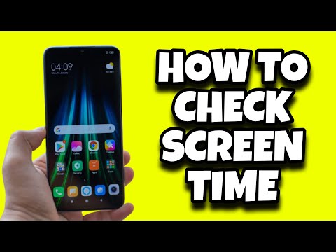 How to check Screen Time on Redmi Note 8 (& Note 8 Pro)