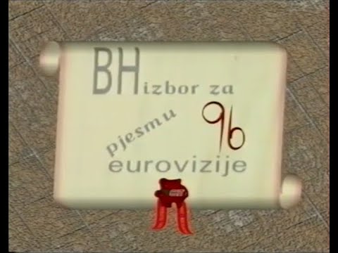 BH Eurosong 1996 - Amila Glamočak (full show)