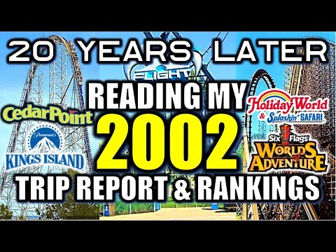20 Years Later: 2002 Trip Report & Coaster Rankings | Cedar Point, Kings Island, Holiday World,SFWOA