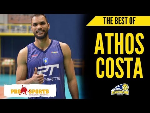 PLAYERS ON  VOLLEYBALL  - The best of Athos Costa (Middle Blocker/Central) 2018/2019