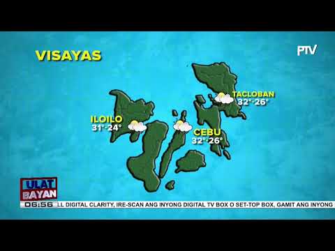 #UlatBayanWeekend LPA, inaasahang magpapaulan sa NCR at iba pang lugar sa Luzon at Visayas