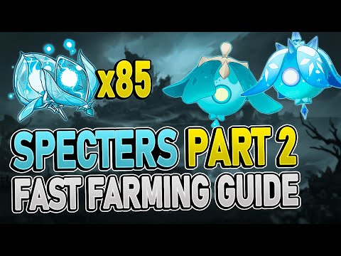 Specters Part 2 All Locations FAST FARMING ROUTE | Genshin Impact 2.4