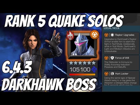 QUAKE Ruins 6.4 DARKHAWK Boss - Ninja Style!