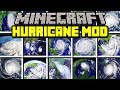 Minecraft HURRICANE MOD! | SURVIVE AGAINST REALISTIC HURRICANES! | Modded Mini-Game