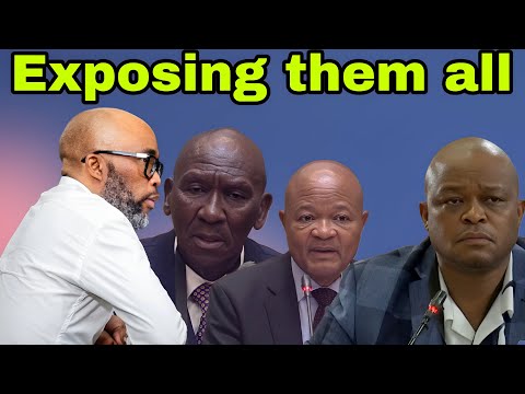CAT Matlala Exposing Bheki Cele, Brown Mogotsi and Senzo Mchunu.