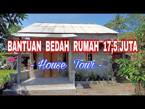 BANTUAN BEDAH RUMAH 17,5JUTA || ROOMTOUR
