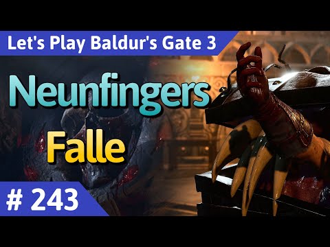 Baldur's Gate 3 deutsch Teil 243 - Neunfingers Falle Let's Play