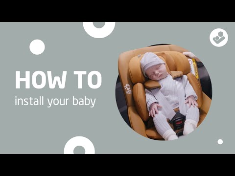 Maxi-Cosi Pearl 360 i-Size automobilinė kėdutė Authentic Pilkas 0-18 kg video