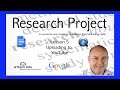 The Research Project Lesson 5 Uploading To YouTube Quicktime And YouTube