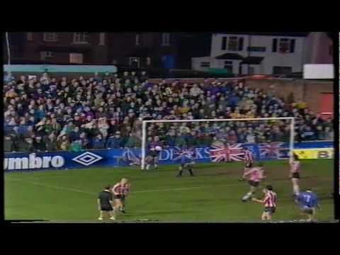 Altrincham v Chester C. FA Cup 1992-93