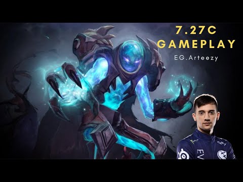 EG.Arteezy - Arc Warden Carry | Patch 7.27c | Player Perspective - Dota 2 Gameplay