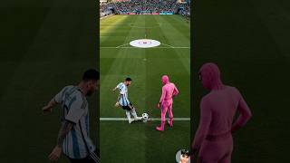 Spider-Man Shocked After Messi’s Crazy Shot 🤯⚽ |#spiderman #messi #football #shorts