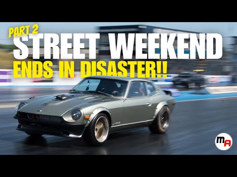 1000BHP LS DATSUN 280z GOES ON STREET WEEKEND - SANTA POD TO MELBOURNE RACEWAY - PART 2