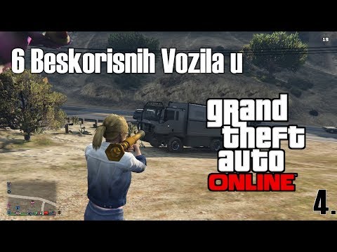 TOP 6 Beskorisnih Vozila u GTA 5