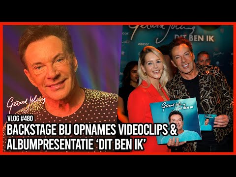 BACKSTAGE BIJ OPNAMES VIDEOCLIPS & ALBUMPRESENTATIE 'DIT BEN IK' - GERARD JOLING - VLOG #480