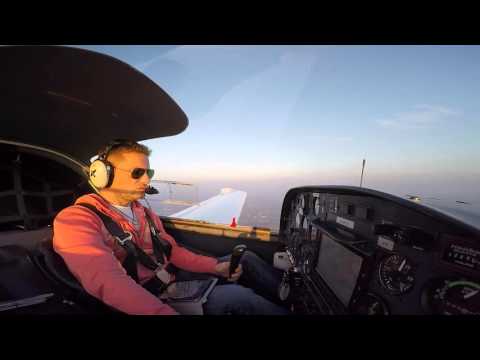 First flight as Pilot in Command - Katana DA20 - GoPro