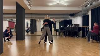 Ezequiel Sanucci & Gabriëlle Nederend teaching Volcadas for Neo & Traditional Tango