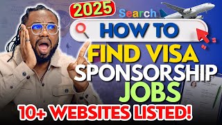 WORK ABROAD in 2025: Visa Sponsorship Jobs You Can Apply for Today!