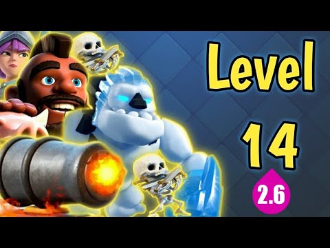 PUSH FIRST AT LEVEL 14 | HOG 2.6 CYCLE | CLASH ROYALE