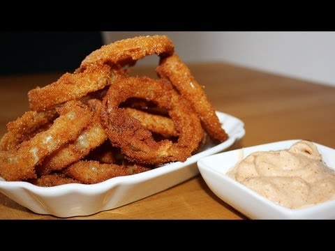 REZEPT: ONION RINGS BURGER KING STYLE ZU HAUSE NACHGEMACHT