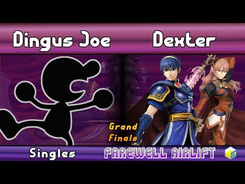 Farewell Airlift Dexter (Corrin, Marth) vs Dingues Joe (Mr.Game & Watch) Grand Finals
