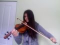 WolfRunnr Plays: My Love by Sia on Violin 