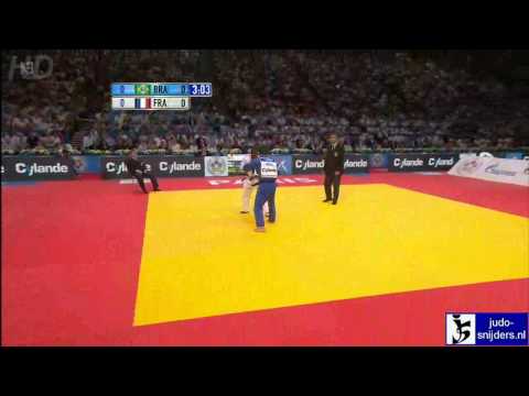 Judo 2011 World Championships Teams Paris: Dragin (FRA) - Cunha (BRA) [-66kg]