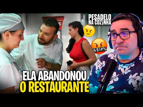 RIC REAGE PESADELO NA COZINHA PORTUGAL 🇵🇹  | T2 | ADIAFA | EP 3 - PT 2 | ELA FOI EMBORA
