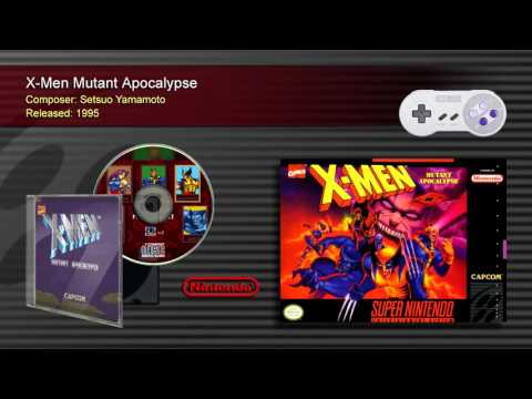 X-Men Mutant Apocalypse (Full OST) - SNES