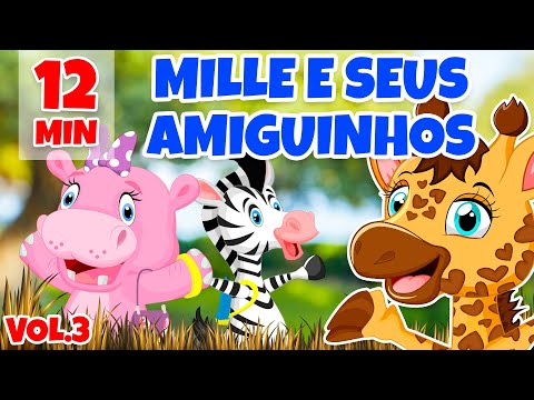 Mille e seus Amiguinhos Vol. 3 - Giramille 12 min | Desenho Animado Musical