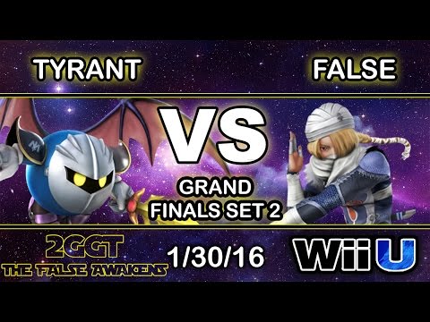 2GGT: The False Awakens - NME | Tyrant (Meta Knight) Vs. LoF | False (Sheik) Grand Finals Set 2