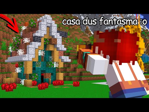 ESSA CASA MISTERIOSA APARECEU NO NOSSO SERVIDOR DE MINECRAFT!!