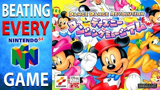 Beating EVERY N64 Game - Dance Dance Revolution Disney Dancing Museum (140/394)