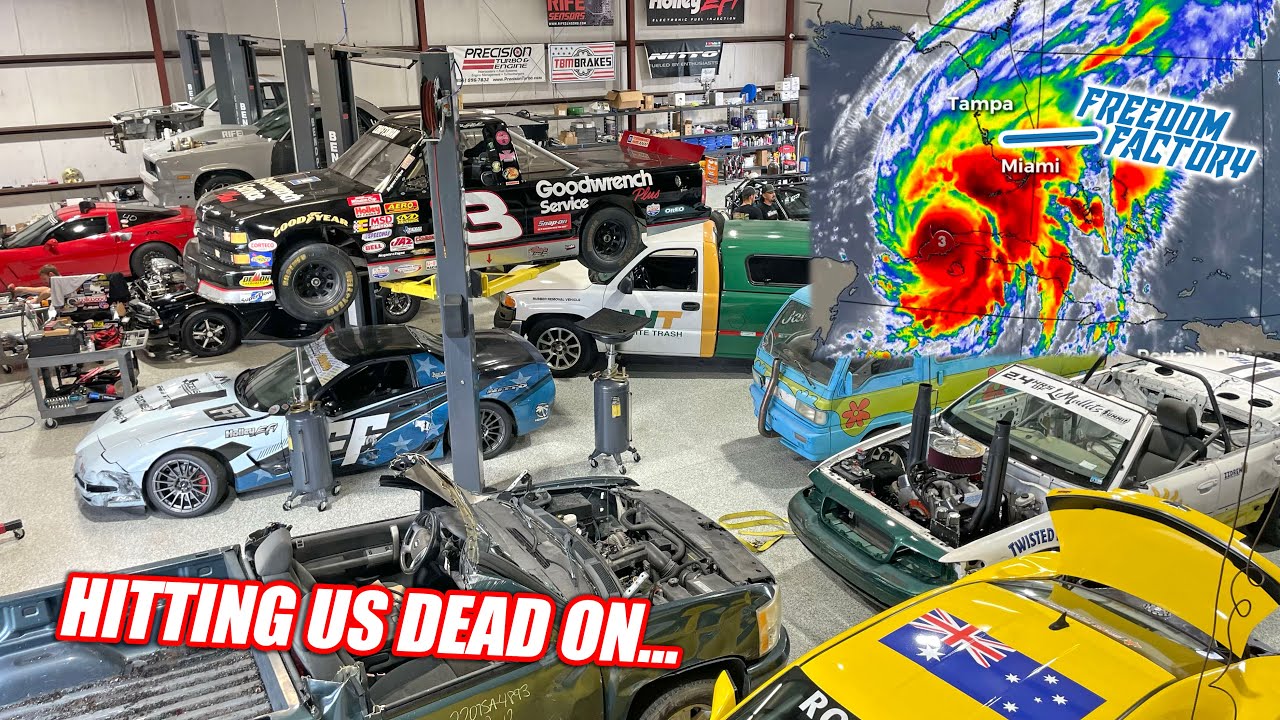 The Freedom Factory and Our Shop Are About To Get NAILED By Hurricane Ian...