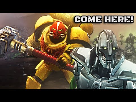 Unification Mod 2022 | Imperial Fists vs Necrons! - Warhammer 40K: Dawn of War: Soulstorm