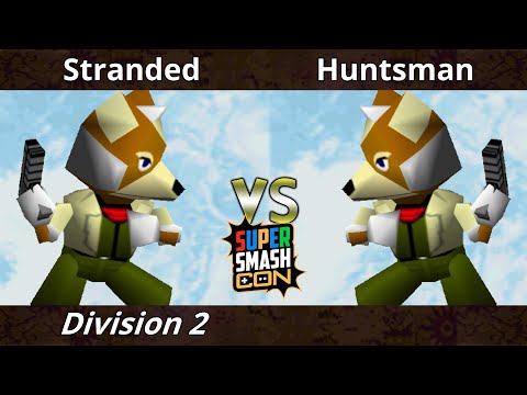 SSC 2022 Division 2 - Stranded (Fox) Vs. Huntsman (Fox, Yoshi) SSB64 Smash Bros Tournament
