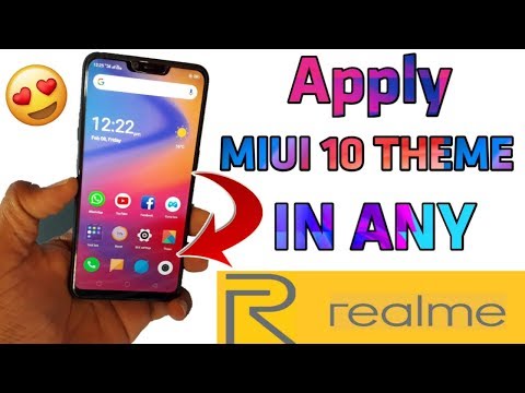 HOW TO APPLY MIUI 10 THEME IN ANY REALME | MIUI THEME STORE | TOSHIN TECH Video