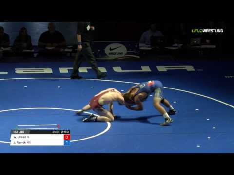 Junior FS 152 Finals - Will Lewan (IL) vs. Jared Franek (ND)