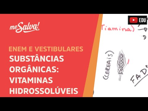 Me Salva! CIT04 - Citologia - Substâncias orgânicas: Vitaminas Hidrossolúveis