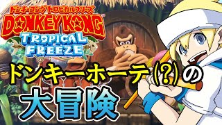 【JP/EN/ES】【ドンキーコング：トロピカルフリーズ】ドンキーホーテ（？）の大冒険だドン！/ Donkey Kong the Tropical Mr. Freeze!