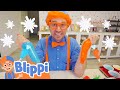 Christmas Sensory Cookies With Blippi Snowflake Scavenger Hunt Educational Videos