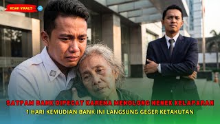 Download lagu THIS BANK SECURITY GUARD WAS FIRED FOR HELPING A STARVING GRANDMOTHER… 1 DAY LATER THE BANK KNEELED mp3